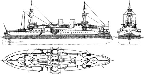 NMF Jaur'eguiberry (Battleship) (1890)