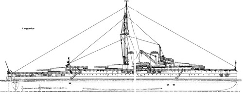 NMF Languedoc (Battleship) (1914)