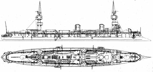 NMF Latouche Truville (Armoured Cruiser) (1914)