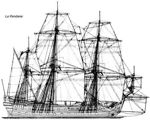 NMF Le Fendane 1701 (Ship of the Line)