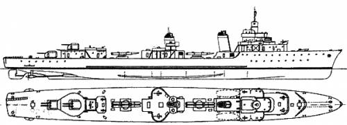 NMF Le Fier (Torpedo Ship) (1940)