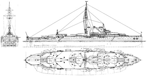 NMF Normandie (Battleship) (1913)