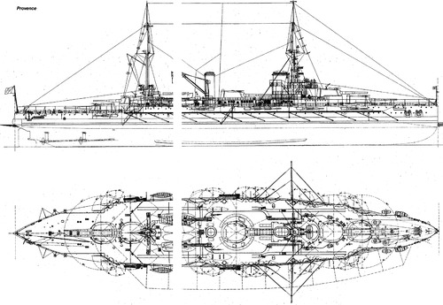NMF Provence (Battleship) (1910)