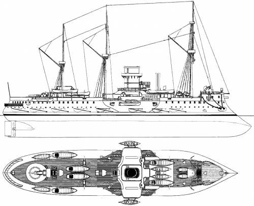 NMF Redoutable [Battleship] (1881)