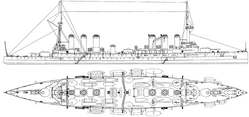 NMF Waldeck-Rousseau (Armored Cruiser) (1911)