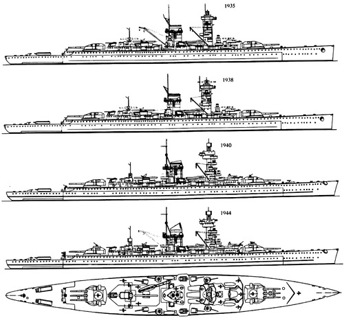 DKM Admiral Scheer (Pocket Battleship)