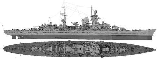 DKM Prinz Eugen (Heavy Cruiser) (1945)