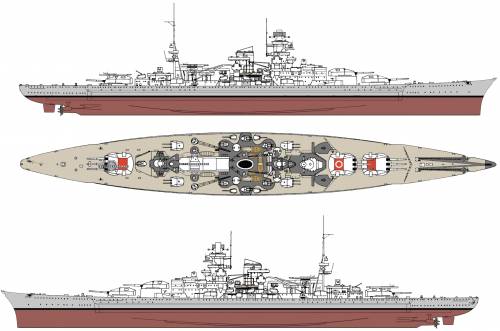 DKM Scharnhorst [Battleship] (1940)
