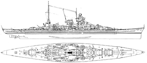 DKM Scharnhorst [Battleship] (1942)