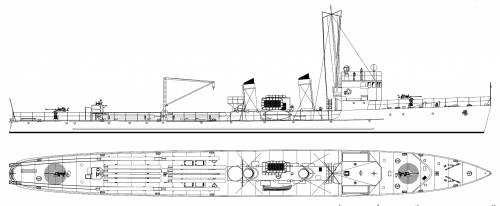 DKM TFA-5 [ex HDNS Hvalen Torpedo Boat] (1942)