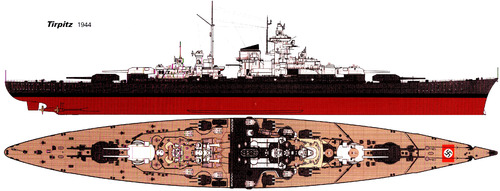 DKM Tirpitz (Battleship) (1944)