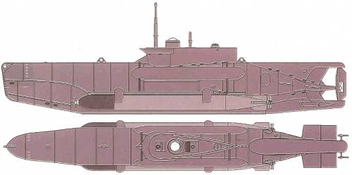 DKM Type XXVIIB Seehund U-Boat (Submarine)