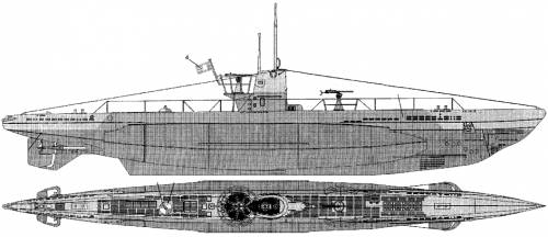 DKM U-Boat Type IIB (1943)