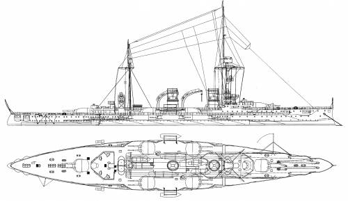SMS Blucher (Armored Cruiser) (1909)