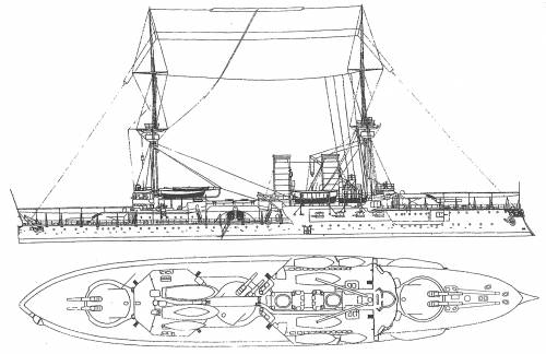 SMS Brandenburg (Battleship) (1893)