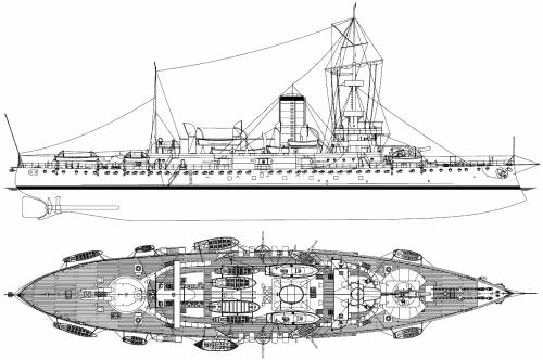 SMS Budapest [Costal Defence Ship] (1918)