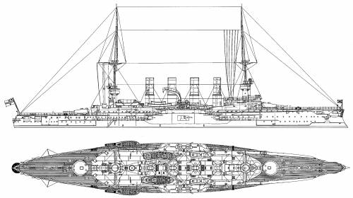 SMS Gneisenau (Armored Cruiser) (1908)