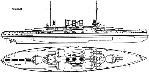 SMS Helgoland (Battleship) (1910)