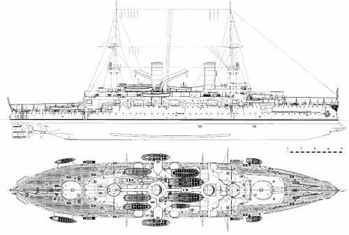 SMS Kaiser Barbarossa [Battleship] (1901)