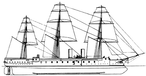 SMS Konig Wilhelm (Armored Frigate) (1870)