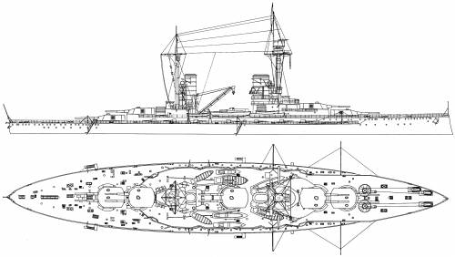 SMS Kronprinz (Battleship) (1914)