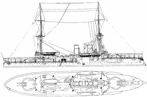SMS Kurfurst Friedrich Wilhelm (Battleship) (1894)