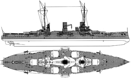 SMS Nassau (Battleship) (1914)