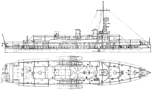 SMS Otter (River Gunboat) (1910)