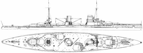 SMS Seydlitz [Battlecruiser] (1913)