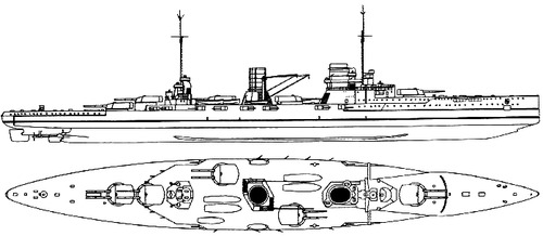 SMS Seydlitz (Battlecruiser) (1914)