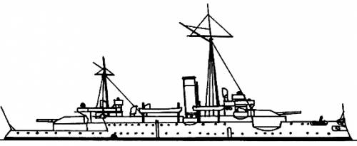 SMS Siegfried (Battleship) (1889)