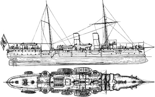 SMS Tiger (Torpedo-Rammkreuzer) (1887)