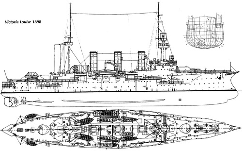 SMS Victoria Louise (Protected Cruiser) (1898)