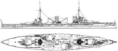 SMS Von der Tann (Battlecruiser) (1910)