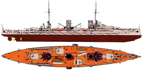 SMS Von der Tann (Battlecruiser) (1914)