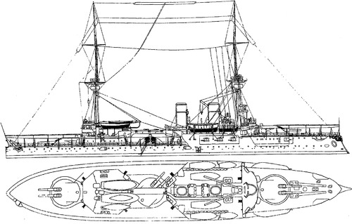 SMS Weissenburg (Battleship) (1894)