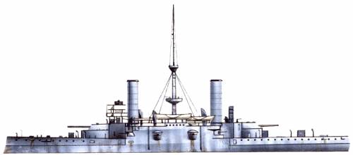 RN Ammiraglio Di Saint Bon (Armoured Cruiser) (1895)
