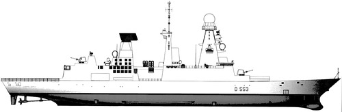 RN Andrea Doria D553 (Destroyer) (2007)
