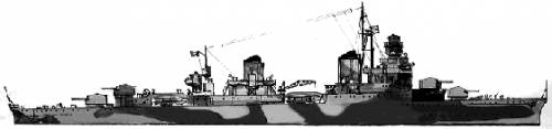 RN Attilio Regolo (Light Cruiser) (1942)