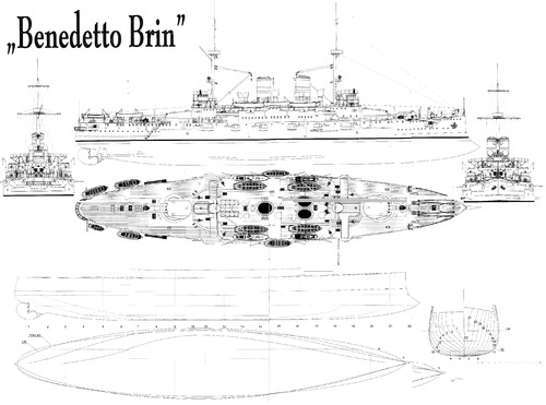 RN Benedetto Brin (Battleship) (1904)