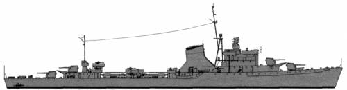 RN Comandanti Medaglie DOro (Destroyer) (1943)