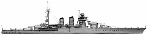 RN Conte di Cavour (Battleship) (1939)
