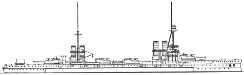 RN Dante Alighieri (Battleship) (1912)