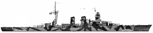 RN Duca Degli Abruzzi (Heavy Cruiser) (1942)