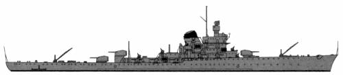 RN Etna (AA Cruiser) (1943)