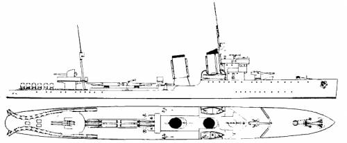 RN Francesco Crispi (Destroyer) (1942)