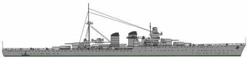 RN Garibaldi [Light Cruiser] (1936)