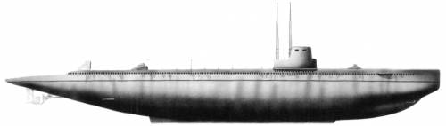 RN Giacinto Pullino [Submarine] (1913)