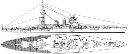 RN Giulio Cesare (Battleship) (1936)