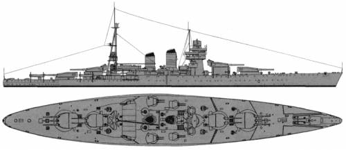 RN Giulio Cesare (Battleship) (1940)